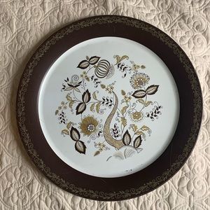 Vintage boho serving tray